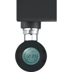 Elektrischer Badheizkörper Limburg 700W Schwarz 120x50 Cm -Heimwerkzeuge Geschäft 048121195805 CU01 180121 L