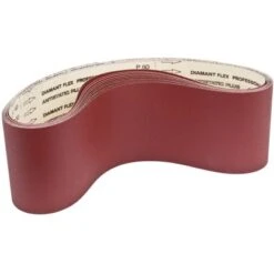 Holzmann Schleifbandset Für Band-Tellerschleifmaschine BT1220 10-tlg.