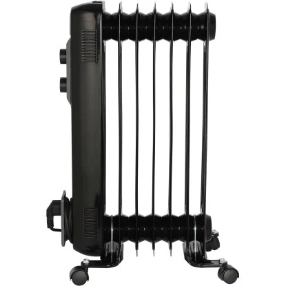 El Fuego Mobiler Elektro-Ölradiator 7 Rippen Schwarz 5 El Fuego Mobiler Elektro-Ölradiator 7 Rippen Schwarz – Bild 5