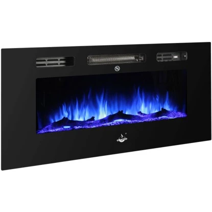 El Fuego Elektrokamin Bern 100 LED-Ambientelicht 900 - 1800 W 2 El Fuego Elektrokamin Bern 100 LED-Ambientelicht 900 - 1800 W – Bild 2