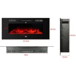 El Fuego Elektrokamin Bern 100 LED-Ambientelicht 900 - 1800 W 21 El Fuego Elektrokamin Bern 100 LED-Ambientelicht 900 - 1800 W -Heimwerkzeuge Geschäft 1139021 2240 AY6391 4