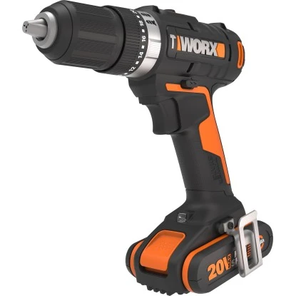Worx 20 V Akku-Schlagschrauber WX370 Inkl. 2 Ah Akku Mit Tasche 1 Worx 20 V Akku-Schlagschrauber WX370 Inkl. 2 Ah Akku Mit Tasche