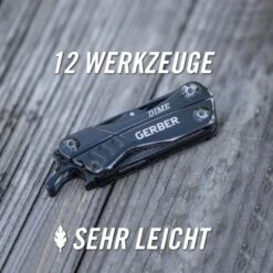 Gerber Mini-Tool Dime Mit 12 Werkzeugen 7 Gerber Mini-Tool Dime Mit 12 Werkzeugen -Heimwerkzeuge Geschäft 150044 4905 AB 02