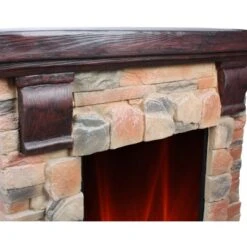 EL Fuego Elektrokamin Kitzbühel Stein Mit Heizung 1,8 KW 18 EL Fuego Elektrokamin Kitzbühel Stein Mit Heizung 1,8 KW -Heimwerkzeuge Geschäft 1 2240 AY0684 Detailfoto 3