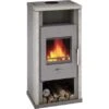 Wamsler Kaminofen Yuna Naturstein Grau 6 KW EEK: A