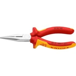 Knipex Flachrundzange Mit Schneide Verchromt 160 Mm VDE