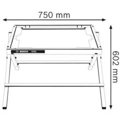 Bosch Professional Transport Und Arbeitstisch GTA 6000 -Heimwerkzeuge Geschäft 3165140632546 4928 04