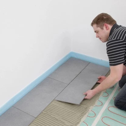 Perobe Elektrische Fußbodentemperierung 230 Volt Heizmatte 1 M² 6 Perobe Elektrische Fußbodentemperierung 230 Volt Heizmatte 1 M² – Bild 6