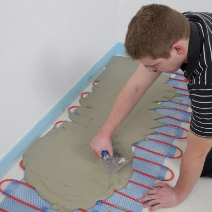 Perobe Warmwasser Fußbodentemperierung 1 M² Heizmatte 3 Perobe Warmwasser Fußbodentemperierung 1 M² Heizmatte – Bild 3