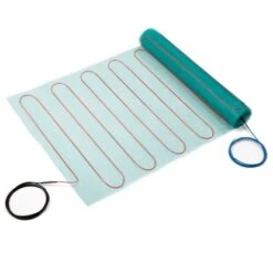 Perobe Elektrische Fußbodentemperierung 230 Volt Heizmatte 5 M²