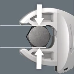 Wera Selbstjustierender Maulschlüssel 13-16 X 1/2-5/8" X 188 Mm -Heimwerkzeuge Geschäft 370581 2110 3