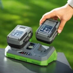 LUX 20 V Doppel-Schnellladegerät 1 PowerSystem 6 LUX 20 V Doppel-Schnellladegerät 1 PowerSystem -Heimwerkzeuge Geschäft 4007871960552 A 01