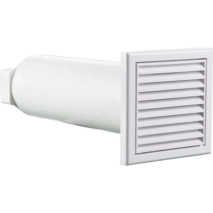 Teleskop-Rundrohr-Mauerkasten Für Flachkanal 1 Teleskop-Rundrohr-Mauerkasten Für Flachkanal