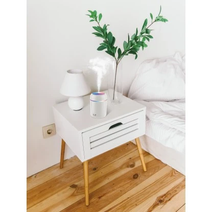 Luftbefeuchter Mit Farbwechsel Weiß 2 Luftbefeuchter Mit Farbwechsel Weiß – Bild 2