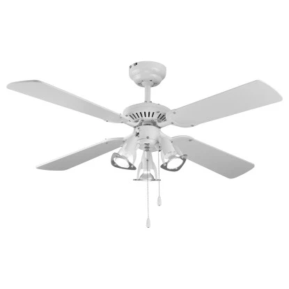 CMI Deckenventilator Ø 107 Cm Weiß 1 CMI Deckenventilator Ø 107 Cm Weiß