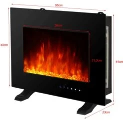 El Fuego Elektrokamin Aarau II Schwarz 900/2000 W 22 El Fuego Elektrokamin Aarau II Schwarz 900/2000 W -Heimwerkzeuge Geschäft 4250373262819 2240 S 3