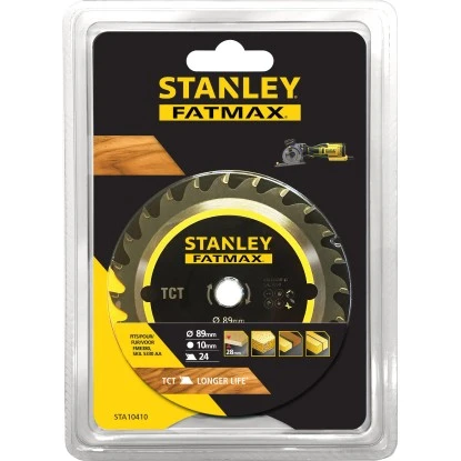 Stanley Fatmax Holzsägeblatt STA10410-XJ Für Kompakt-Handkreissäge FME380K 1 Stanley Fatmax Holzsägeblatt STA10410-XJ Für Kompakt-Handkreissäge FME380K