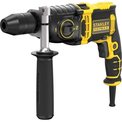 Stanley FatMax 850 W Schlagbohrmaschine FMEH850K Inkl. Tiefenanschlag Mit Koffer 1 Stanley FatMax 850 W Schlagbohrmaschine FMEH850K Inkl. Tiefenanschlag Mit Koffer