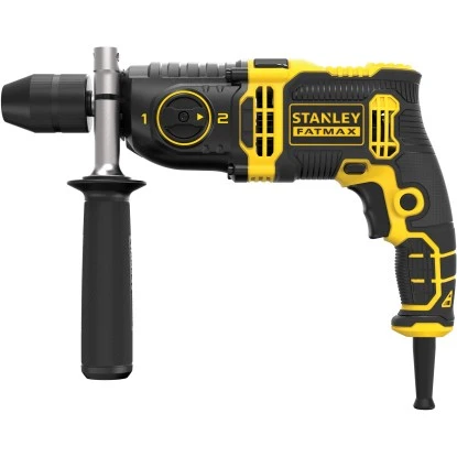 Stanley FatMax 850 W Schlagbohrmaschine FMEH850K Inkl. Tiefenanschlag Mit Koffer 2 Stanley FatMax 850 W Schlagbohrmaschine FMEH850K Inkl. Tiefenanschlag Mit Koffer – Bild 2