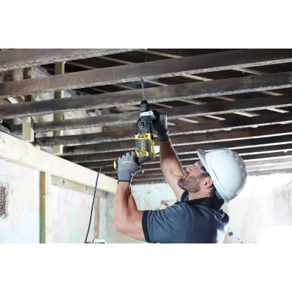 Stanley FatMax 850 W Schlagbohrmaschine FMEH850K Inkl. Tiefenanschlag Mit Koffer 4 Stanley FatMax 850 W Schlagbohrmaschine FMEH850K Inkl. Tiefenanschlag Mit Koffer – Bild 4