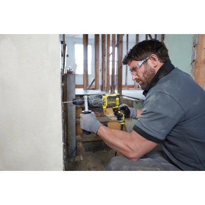 Stanley FatMax 850 W Schlagbohrmaschine FMEH850K Inkl. Tiefenanschlag Mit Koffer 5 Stanley FatMax 850 W Schlagbohrmaschine FMEH850K Inkl. Tiefenanschlag Mit Koffer – Bild 5