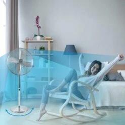 Suntec Standventilator CoolBreeze 4000 SVM 40 Cm Metall -Heimwerkzeuge Geschäft 458783 1599 11