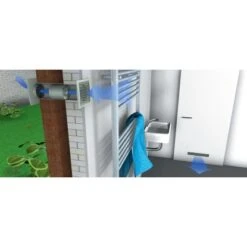 Leichtmetallgitter Alu 480 Mm X 100 Mm Silber -Heimwerkzeuge Geschäft 46 2137Oezpolat Feuchtraum