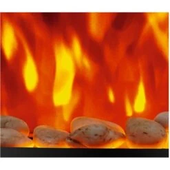 EL Fuego Elektrokamin Zürich Schwarz LED-Beleuchtung Dimmbar 2 KW -Heimwerkzeuge Geschäft 4 2240 AY0619 Detailfoto 4