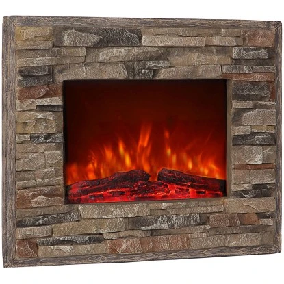 El Fuego LED-Elektrokamin Florenz Steinoptik 0,9/1,8 KW 1 El Fuego LED-Elektrokamin Florenz Steinoptik 0,9/1,8 KW