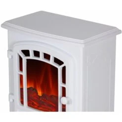 EL Fuego Elektrokamin Como Weiß Mit Heizung 2 KW -Heimwerkzeuge Geschäft 6 2240 AY0687 Detailfoto 6