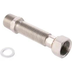 Sanitop-Wingenroth Edelstahl Flexrohr 25 Mm (1") 200 Mm - 410 Mm