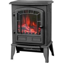 El Fuego Elektrokamin Como Schwarz Mit Heizung 2 KW -Heimwerkzeuge Geschäft 7801244 2240 AY6871