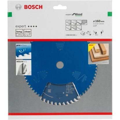 Bosch Kreissägeblatt Expert For Wood 160 Mm X 20 Mm X 2,2 Mm 2 Bosch Kreissägeblatt Expert For Wood 160 Mm X 20 Mm X 2,2 Mm – Bild 2