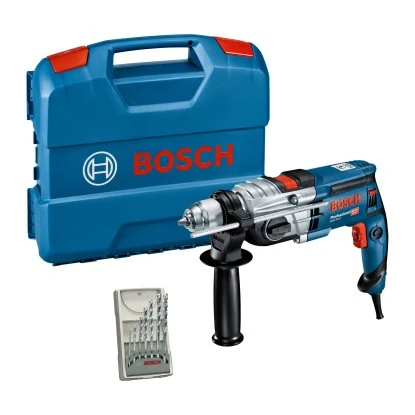 Bosch Professional Schlagbohrmaschine GSB 20-2 Inkl. 7-tlg. Bohrer-Set & L-Case 3 Bosch Professional Schlagbohrmaschine GSB 20-2 Inkl. 7-tlg. Bohrer-Set & L-Case – Bild 3