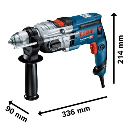 Bosch Professional Schlagbohrmaschine GSB 20-2 Inkl. 7-tlg. Bohrer-Set & L-Case 4 Bosch Professional Schlagbohrmaschine GSB 20-2 Inkl. 7-tlg. Bohrer-Set & L-Case – Bild 4