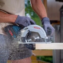 Bosch Professional Akku-Kreissäge GKS 18 V-57 G Solo Mit Kreissägeblatt & L-Boxx -Heimwerkzeuge Geschäft 7940851 A 01