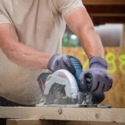 Bosch Professional Akku-Kreissäge GKS 18 V-57 G Solo Mit Kreissägeblatt & L-Boxx -Heimwerkzeuge Geschäft 7940851 A 02