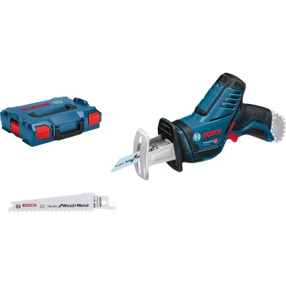 Bosch Professional Akku-Säbelsäge GSA 12 V-14 Solo In L-Boxx Mit Säbelsägeblatt 1 Bosch Professional Akku-Säbelsäge GSA 12 V-14 Solo In L-Boxx Mit Säbelsägeblatt