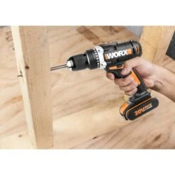 Worx 20 V Akku-Bohrschrauber WX183.1 Inkl. 2 Ah Akkus, Mit Koffer 9 Worx 20 V Akku-Bohrschrauber WX183.1 Inkl. 2 Ah Akkus, Mit Koffer -Heimwerkzeuge Geschäft 794216 2974 4