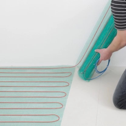 Perobe Elektrische Fußbodentemperierung 230 Volt Heizmatte 7,5 M² 3 Perobe Elektrische Fußbodentemperierung 230 Volt Heizmatte 7,5 M² – Bild 3