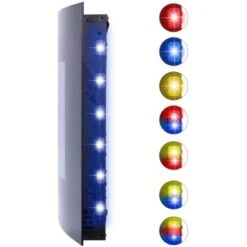 El Fuego Elektrokamin Davos (Zürich 2.0) Schwarz LED-Beleuchtung Dimmbar 2 KW -Heimwerkzeuge Geschäft 8 2240 AY6191 Detailfoto 6