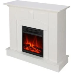 El Fuego Elektrokamin Malmö Weiß 900/1800 W Regelbar -Heimwerkzeuge Geschäft 9272808 2240 AY0630