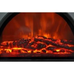 El Fuego Elektrokamin Frankfurt Silber 750/1500 W Regelbar -Heimwerkzeuge Geschäft 931897 2240 5