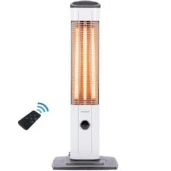 Vasner Infrarot-Standheizstrahler StandLine 23R Mit Fernbedienung 2300 W Weiß