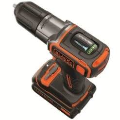Black & Decker Black+Decker 18 V Akku-Bohrschrauber ASD18K Inkl. 1,5 Ah Akku Mit Koffer -Heimwerkzeuge Geschäft Bohrschrauber Autosense 2