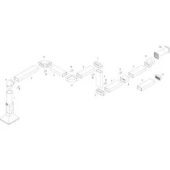 Übergangsstück System 100 Rund Auf Flach Kurz 7 Übergangsstück System 100 Rund Auf Flach Kurz -Heimwerkzeuge Geschäft erlaufsschema Vierkantrohr 3