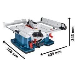 Bosch Professional Tischkreissäge GTS 10 XC 2.000 W Mit Kreissägeblatt Ø 254 Mm 7 Bosch Professional Tischkreissäge GTS 10 XC 2.000 W Mit Kreissägeblatt Ø 254 Mm -Heimwerkzeuge Geschäft gts 10 xc dyn dimension 2