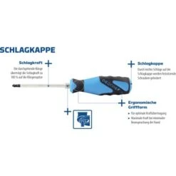 Gedore Schraubendreher Kreuz 2160 SK PH3 5 Gedore Schraubendreher Kreuz 2160 SK PH3 -Heimwerkzeuge Geschäft raubendreherschlagkappe 03